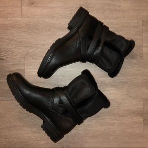 Women’s Moto Faux Leather/Fur